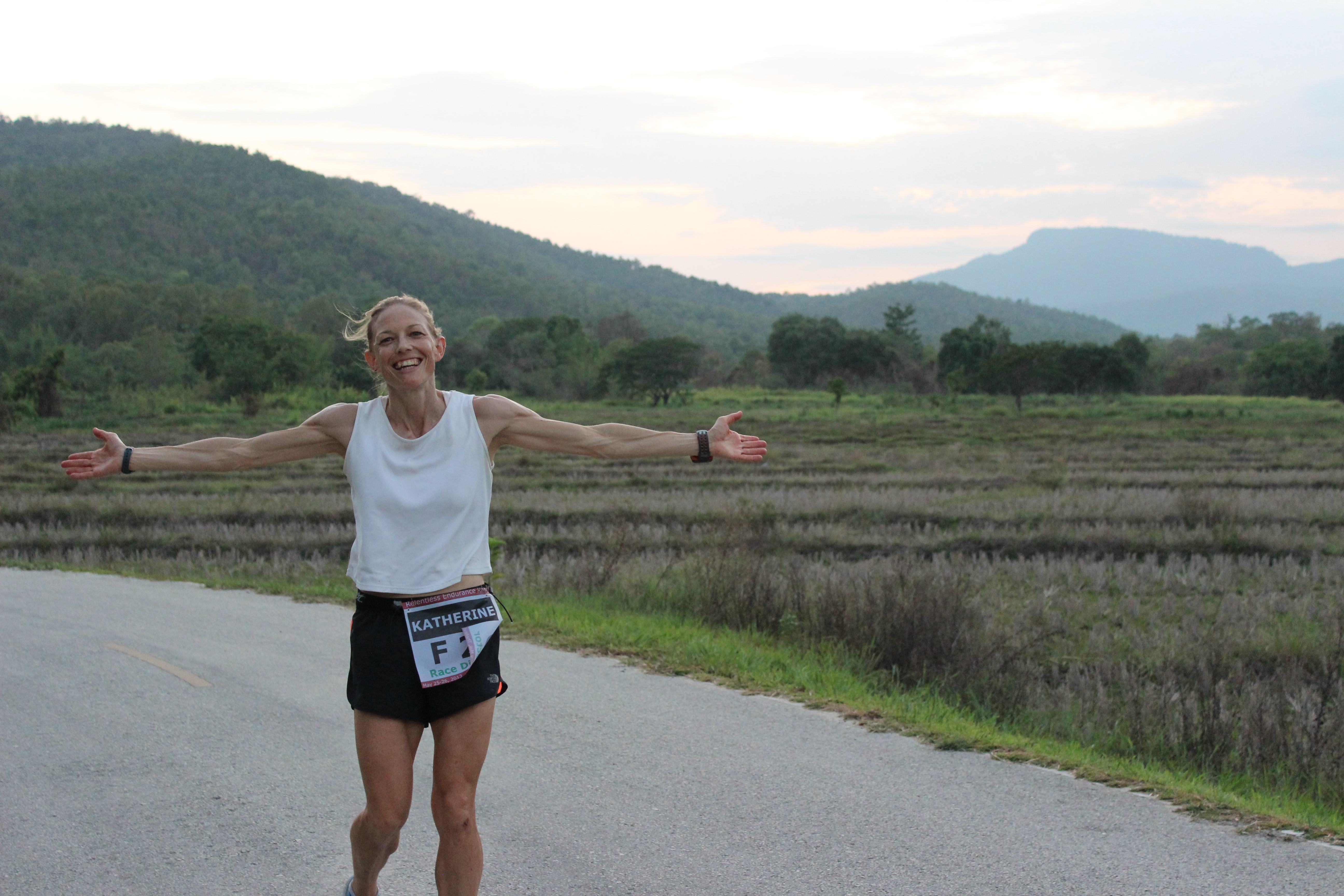 loving the run at dusk