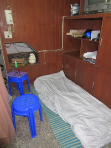 Matilda's "exam room"